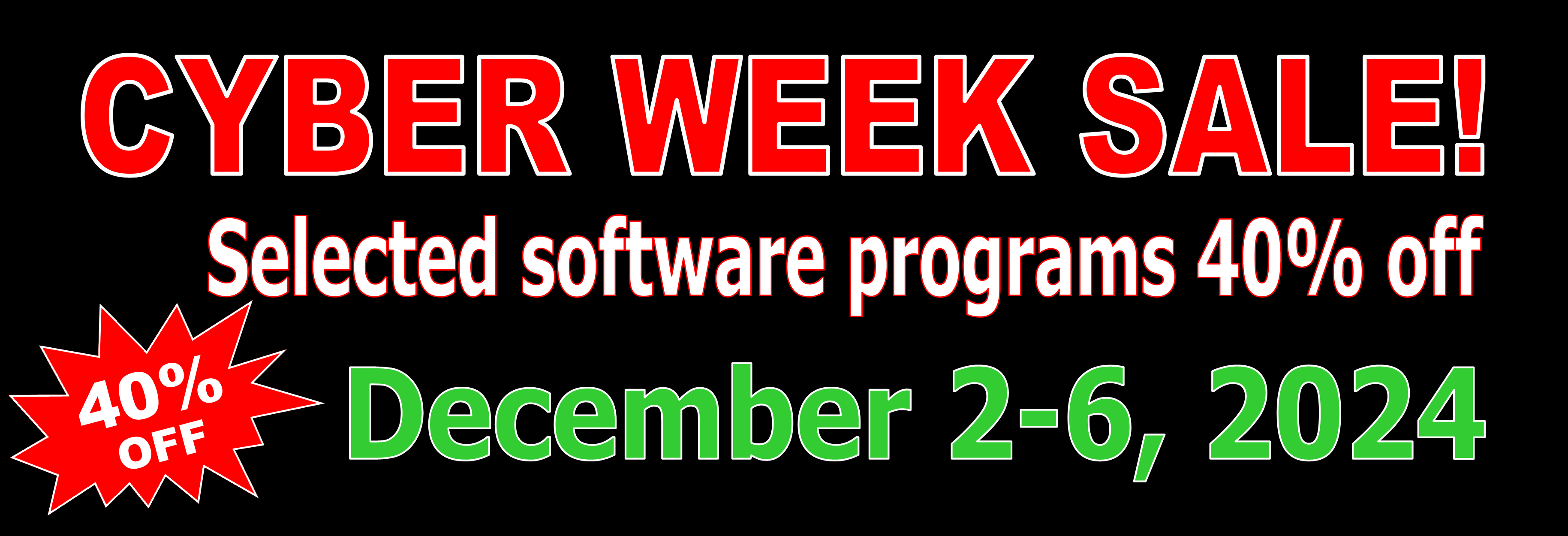 Cyber Week Is Here!! : A.D. Morrison & Associates Ltd.